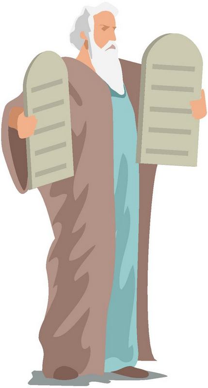 Mois�s y los tablas de la Ley