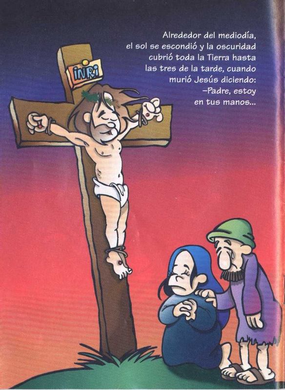 La muerte de Jes�s: Alrededor del mediod�a, el sol se escondi�...