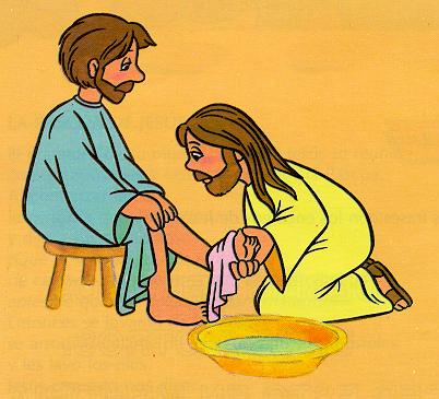 Jes�s y el lavatorio de los pies